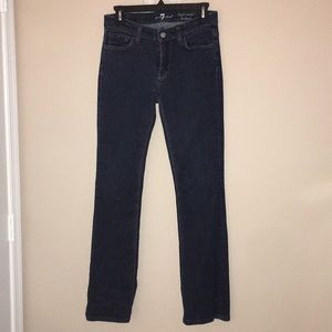 7 for all mankind jeans high waist bootcut size 27